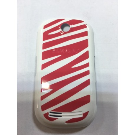 Samsung S3650 BatteryCover pink white ORIGINAL