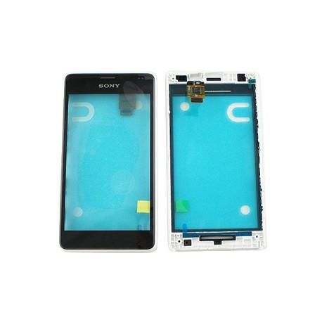 Sony Xperia E1 FrontCover+Touch Screen black ORIGINAL