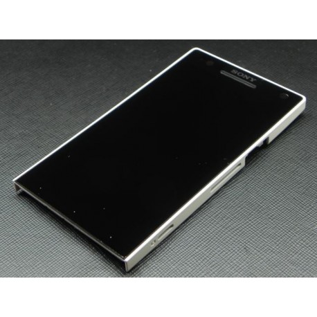 Sony Xperia S/LT26i Lcd+Touch Screen+FrontCover white HQ