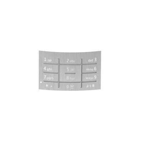 Nokia X3-00 Keypad Numeric silver ORIGINAL