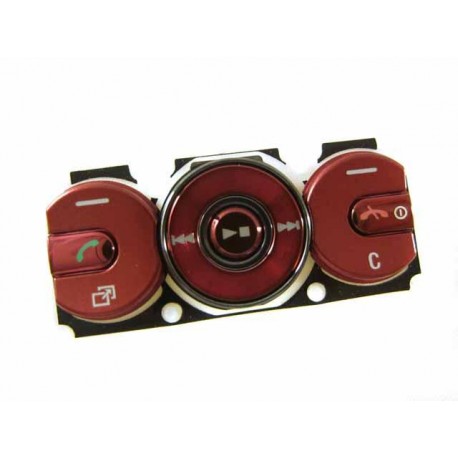 Sony Ericsson W715 Keypad Set red OEM