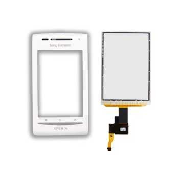 Sony Ericsson X8-00 FrontCover+Touch Screen white ORIGINAL