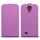 Samsung i9190 Galaxy S4 Mini Slim Flip Case violet