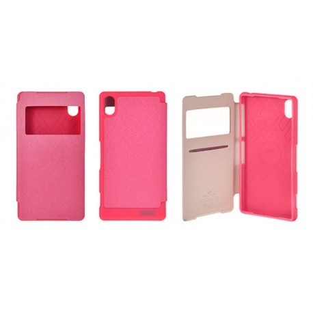 LG G4 Mercury Wow View Case pink