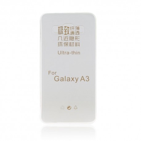 Samsung A310 Galaxy A3 Ultra Slim 0.3mm Silicone black