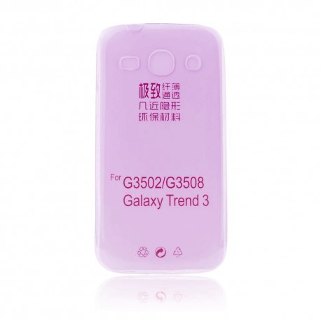 Samsung G350 Galaxy Core Plus Ultra Slim 0.3mm Silicone pink