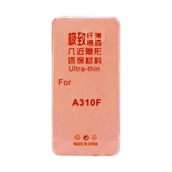 Samsung A310 Galaxy A3 (2016) Ultra Slim 0.3mm Silicone coral