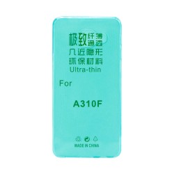 Samsung A310 Galaxy A3 (2016) Ultra Slim 0.3mm Silicone blue