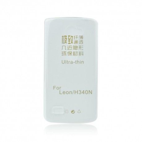 LG Leon H340N Ultra Slim 0.3mm Silicone Transparent