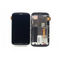 HTC Desire X Lcd+Touch Screen+Frame silver HQ