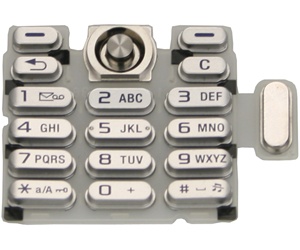 Sony Ericsson K600 Keypad silver ORIGINAL