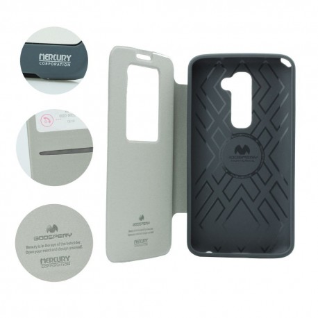 Samsung Galaxy S7 Mercury Wow View Case white 