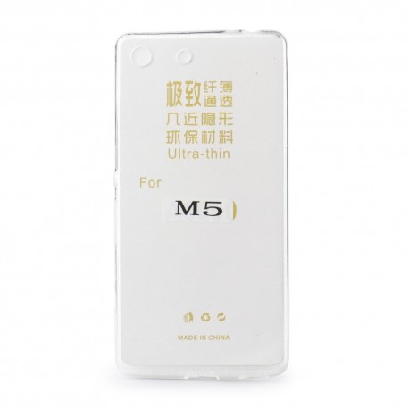 Sony Xperia M5 Ultra Slim 0.3mm Silicone transparent