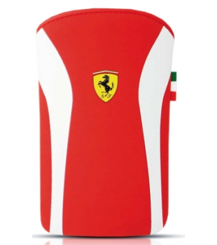 Ferrari Scuderia Pouch V2 for iPhone white
