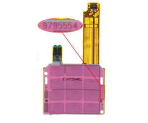 Nokia E65 UI Board Numeric