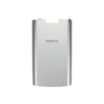 Nokia X3-02 BatteryCover white/silver ORIGINAL