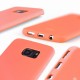 Samsung Galaxy J1 2016 Roar Colorful Silicone peach pink