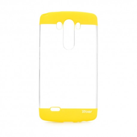 LG G3 Roar Fit Up Silicone yellow