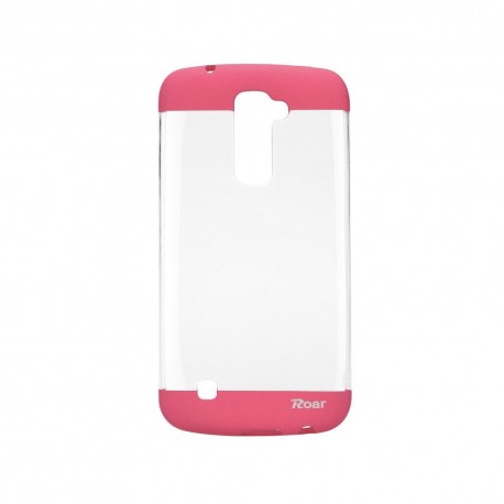 LG K10 Roar Fit Up Silicone pink