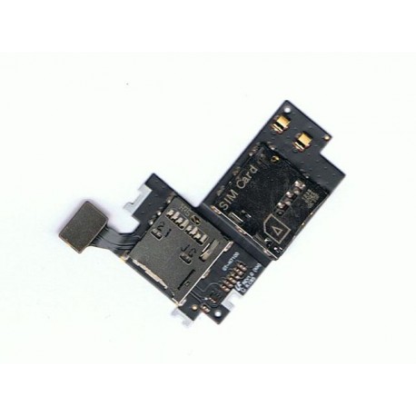 Samsung N7100 Galaxy Note 2 Sim/Memory Card Reader Flex ORIGINAL