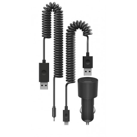 Nokia DC-20 Dual Car Charger Micro+Jack bulk ORIGINAL