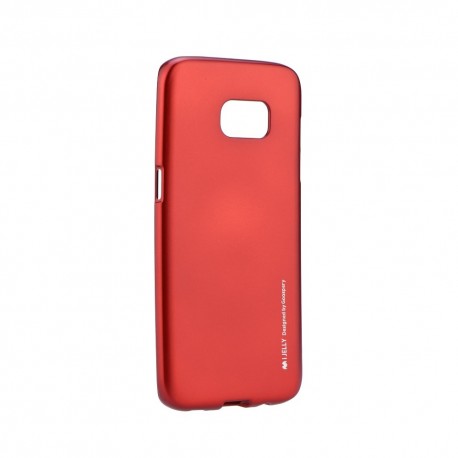 Samsung Galaxy S7 Edge Mercury i-Jelly Silicone Red