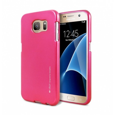 Samsung Galaxy S7 Edge Mercury i-Jelly Silicone Blue