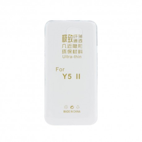 Huawei Y5 II 2016 Ultra Slim 0.3mm Silicone transparent