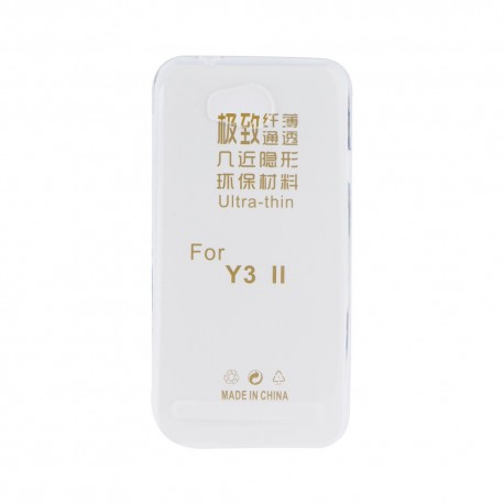 Huawei Y3 II 2016 Ultra Slim 0.3mm Silicone transparent