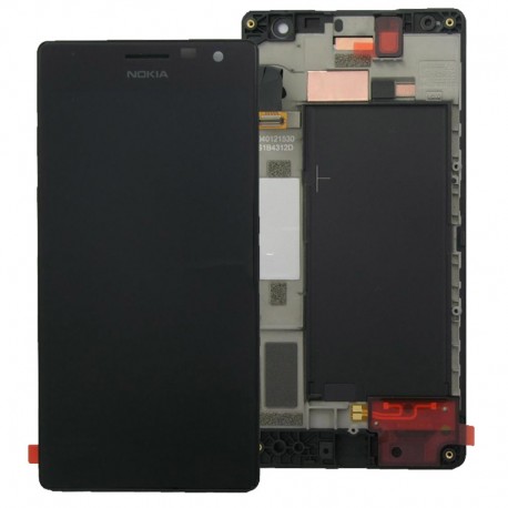 Nokia Lumia 730 Front+ Lcd+Touch Screen black ORIGINAL