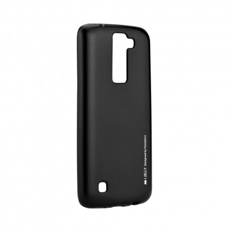 LG K8 Mercury i-Jelly Silicone Case Black