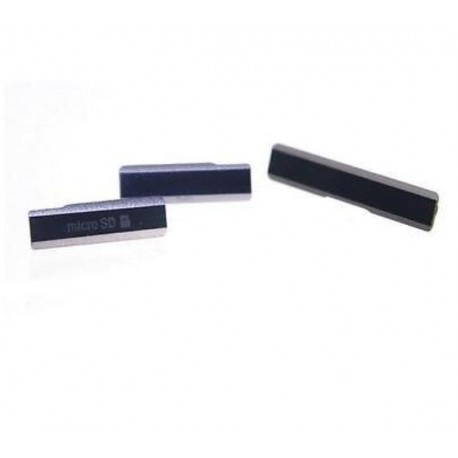 Sony Xperia Z1 MicroSD UsbCover black ORIGINAL