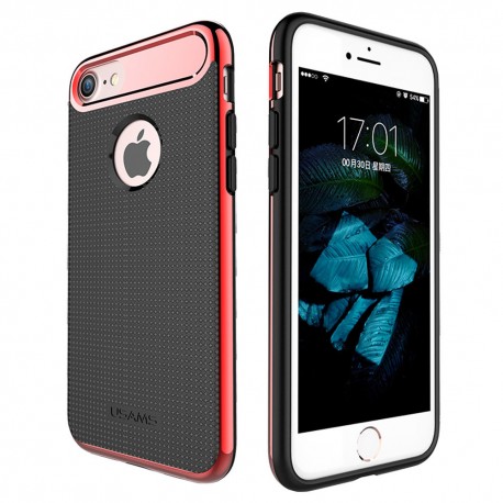iPhone 7 Usams Yogo Silicone Red