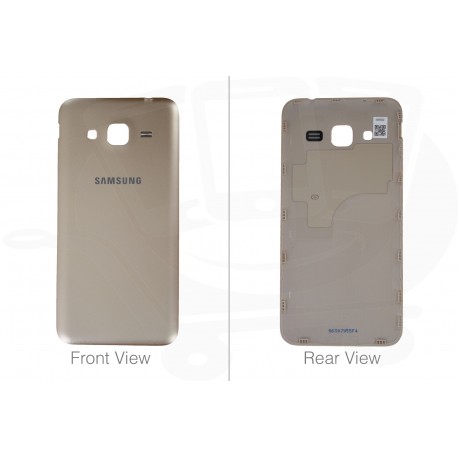 Samsung Galaxy J3 2016 BatteryCover gold ORIGINAL