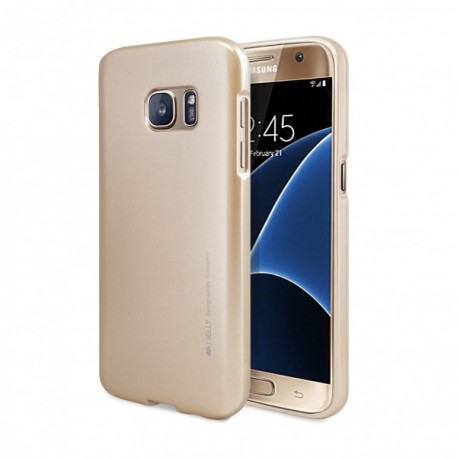 Samsung Galaxy S6 Edge Mercury i-Jelly Silicone gold
