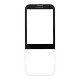 Nokia 225-225 Dual Sim FrontCover+Lens white ORIGINAL