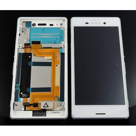 Sony Xperia M4 Aqua Lcd+Touch Screen+Front white ORIGINAL