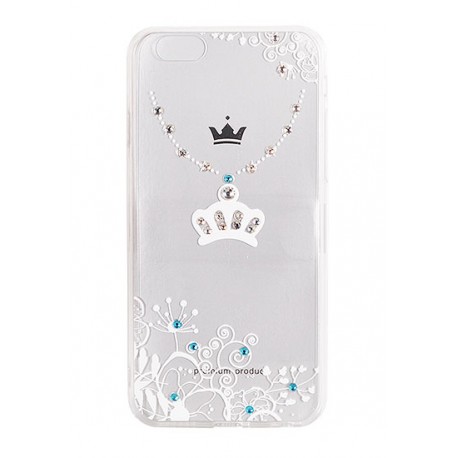 Huawei P9 Lite Vennus Art Silicone D4 Crown White