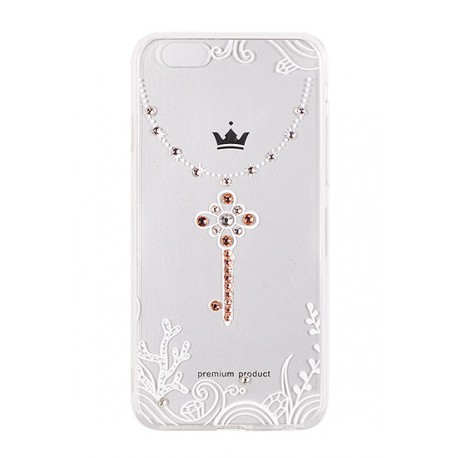 iPhone 7 Plus Vennus Art Silicone D3 Key white