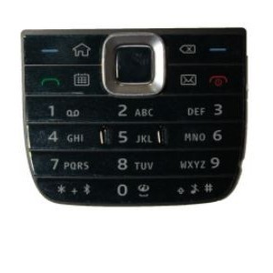 Nokia E75 Keypad black ORIGINAL
