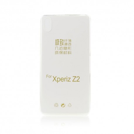 Sony Xperia Z2 Ultra Slim 0.3mm Silicone transparent