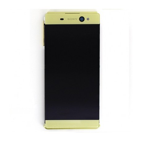 Sony Xperia XA Ultra Lcd+Touch Screen+Frame Gold ORIGINAL