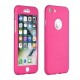 iPhone 5S/5/SE 360Full Body Case+Tempered Glass Pink