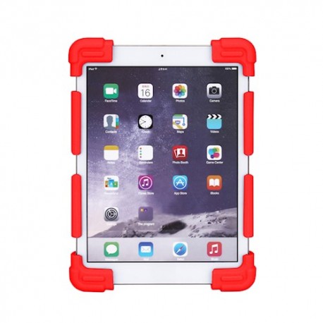 7-8'' Universal Silicone Case For Tablet red