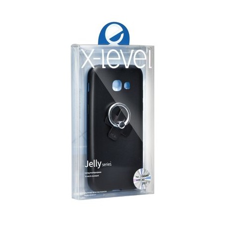 Samsung Galaxy J3 2017 XLEVEL Jelly 2 Silicone Case black