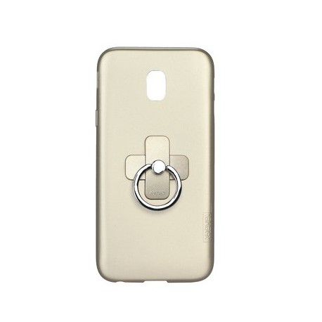 Samsung Galaxy J3 2017 XLEVEL Jelly 2 Silicone Case gold