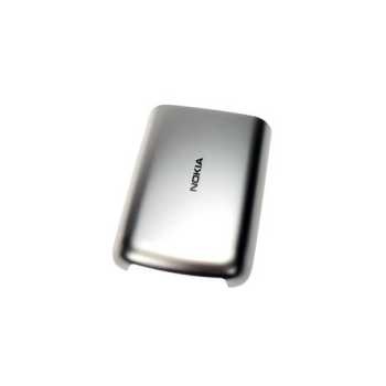 Nokia C6-01 BatteryCover silver ORIGINAL