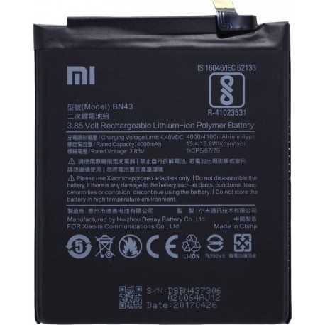 Xiaomi BN43 Battery Bulk ORIGINAL
