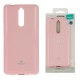 Nokia 8 Mercury Jelly Silicone Light Pink