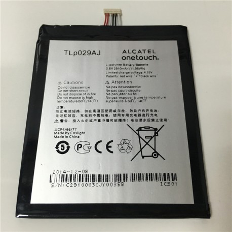 Alcatel 6045 TLp029AJ Battery bulk ORIGINAL